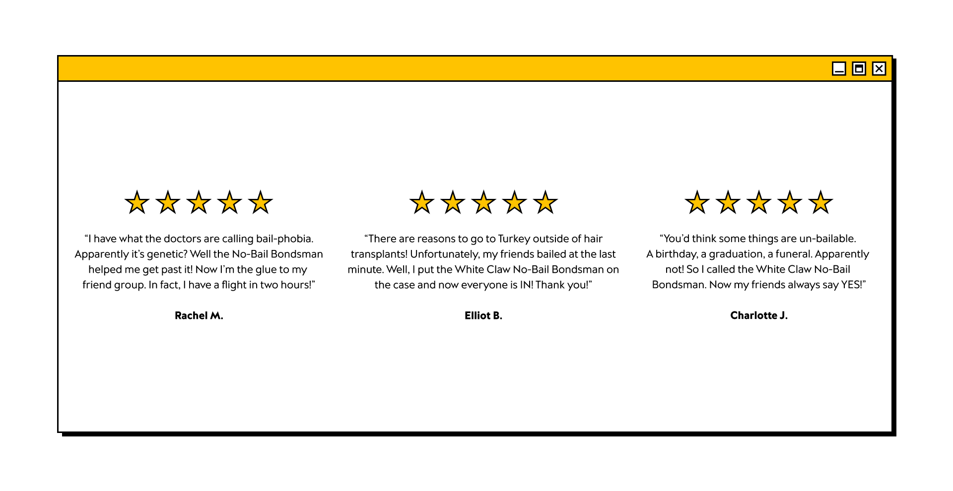 Banner title